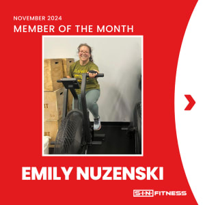 Member of the Month for November 2024 is Emily Nuzenski!!