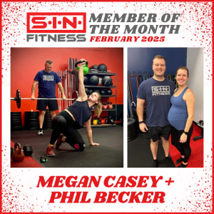 Members of the Month for February 2025 are Meg Casey and Phil Becker!!