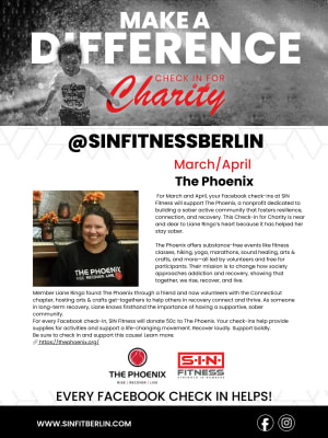 Check in for Charity: The Phoenix