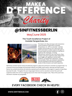 Check in for Charity: The Youth Excellence Project 