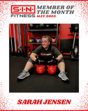 Member of the Month for May 2025 is Sarah Jensen!!