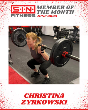 Member of the Month for June 2025 is Christina Zyrkowski!!!