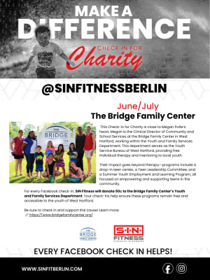 Check in for Charity: The Bridge Family Center