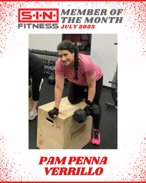 Member of the Month for July 2025 is Pam Penna Verrillo!!