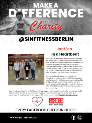 Check in for Charity: In a Heartbeat