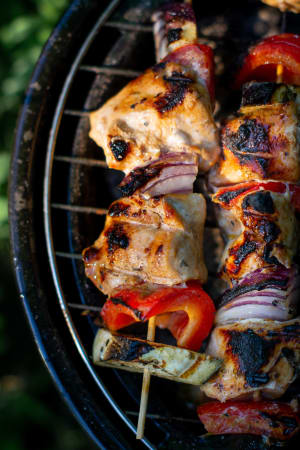 Mediterranean Chicken Kebabs