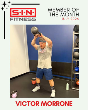 Member of the Month for July is Victor Morrone 
