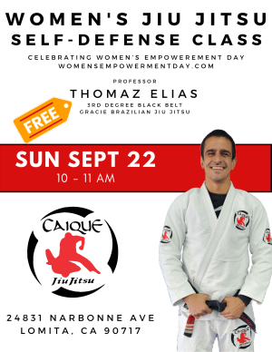 Women's Self-Defense Class Sept 22
