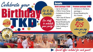 Celebrate your Birthday With Us!