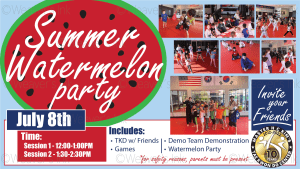 TKD Watermelon Party