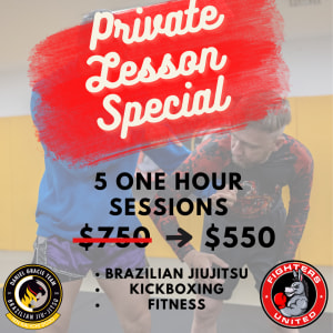 Only  few days left in our June Private Lesson Special!