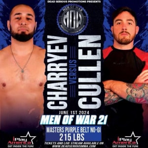 Coach Steve has a Nogi Superfight for Men of War June 1!