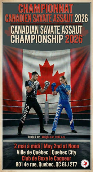 Kombat Arts Brings Home Gold at the 2026 Canadian Savate Assaut Championship