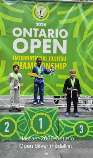Kombat Arts Competitors Shine at the Ontario Open — Silver Medals for Rushane and Hassan