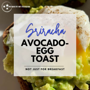 Sriracha Avocado-Egg Toast