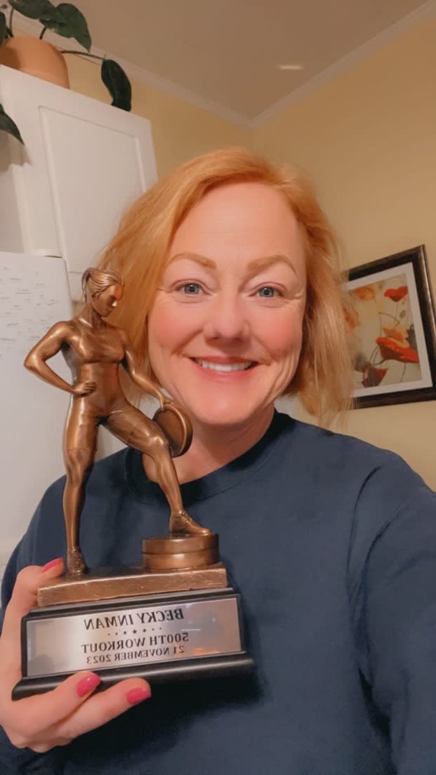 Celebrating Becky Inman Manifest Athlete of Month for January 2024
