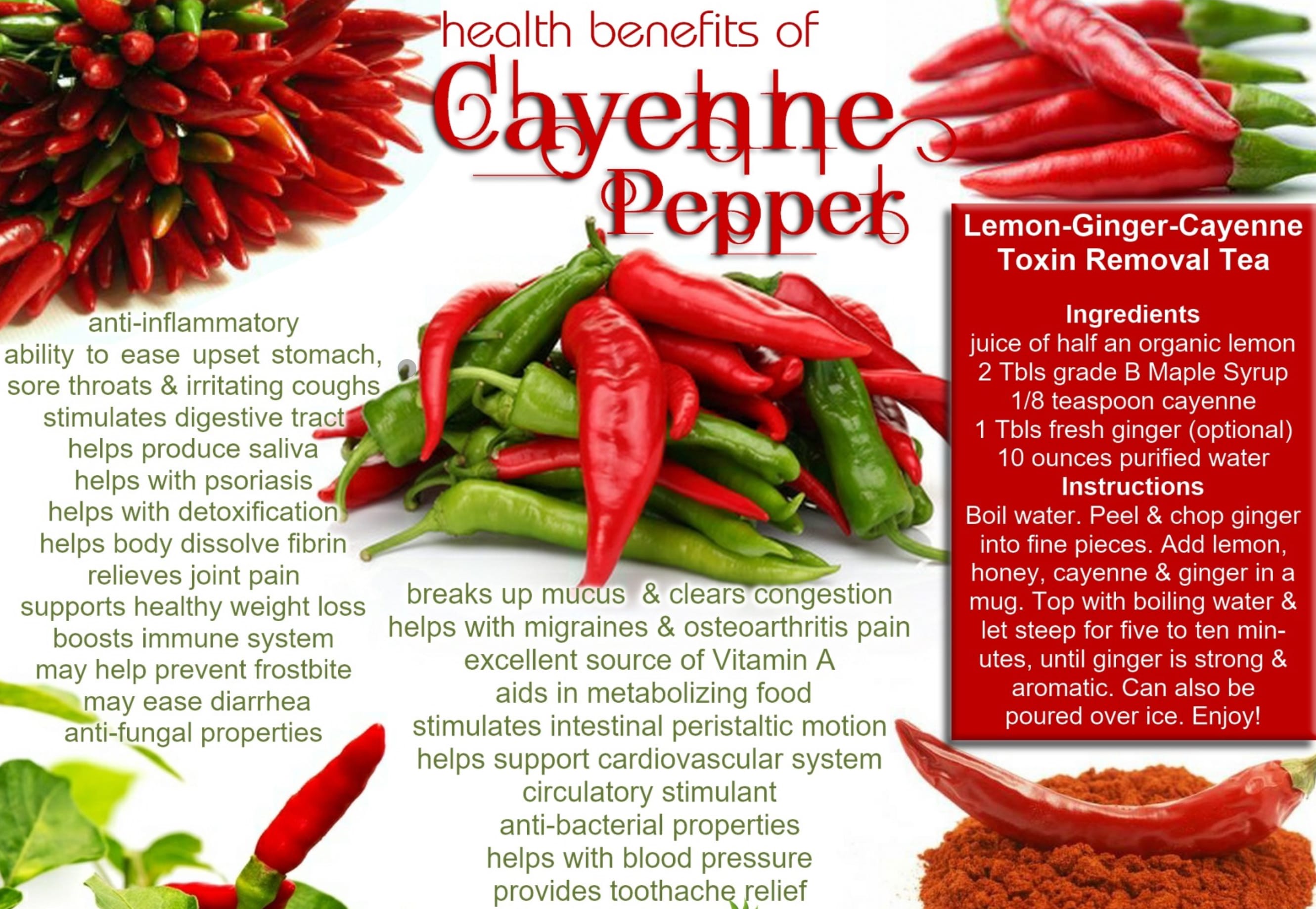cayenne pepper benefits
