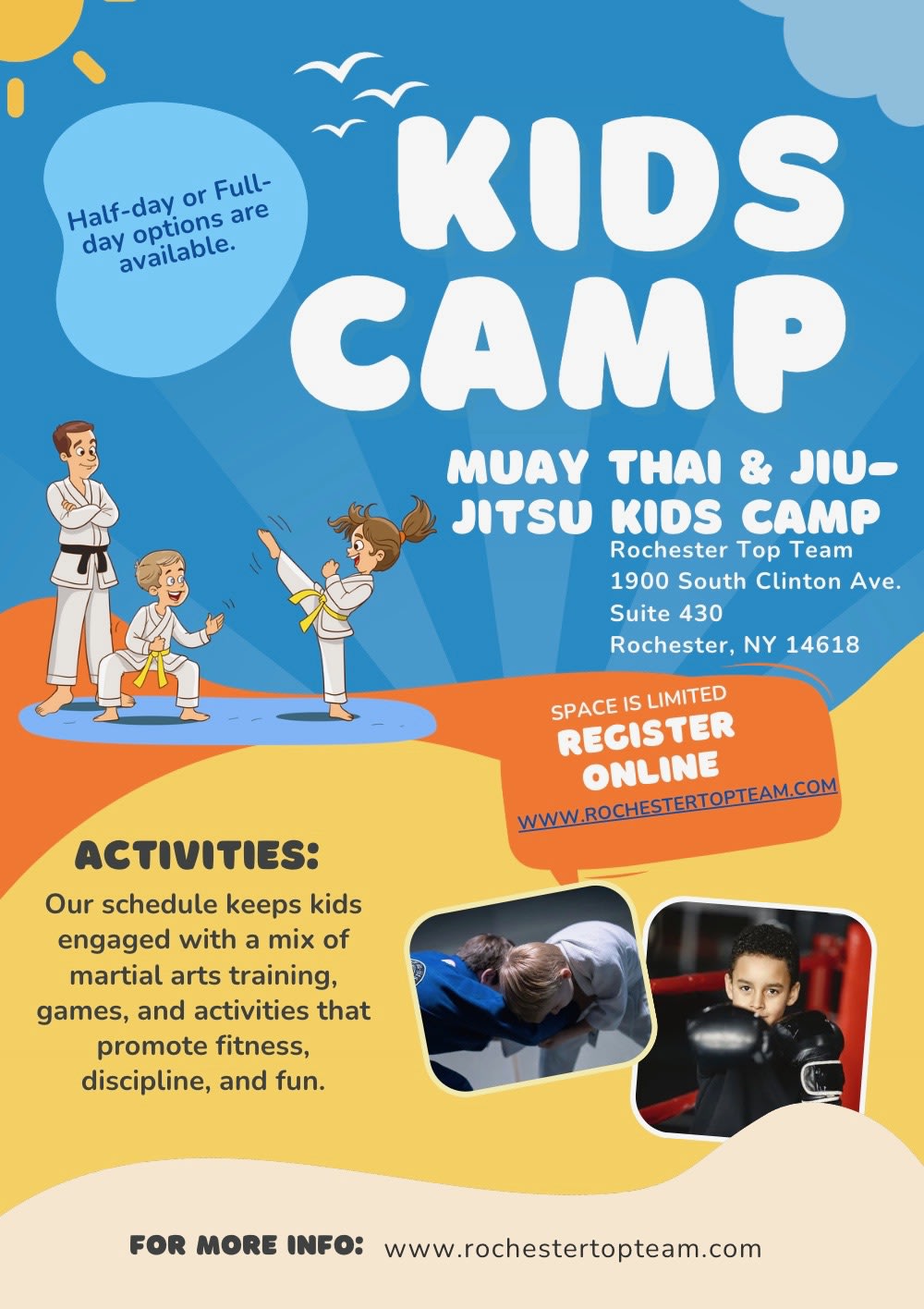 Kids Martial Arts near Rochester