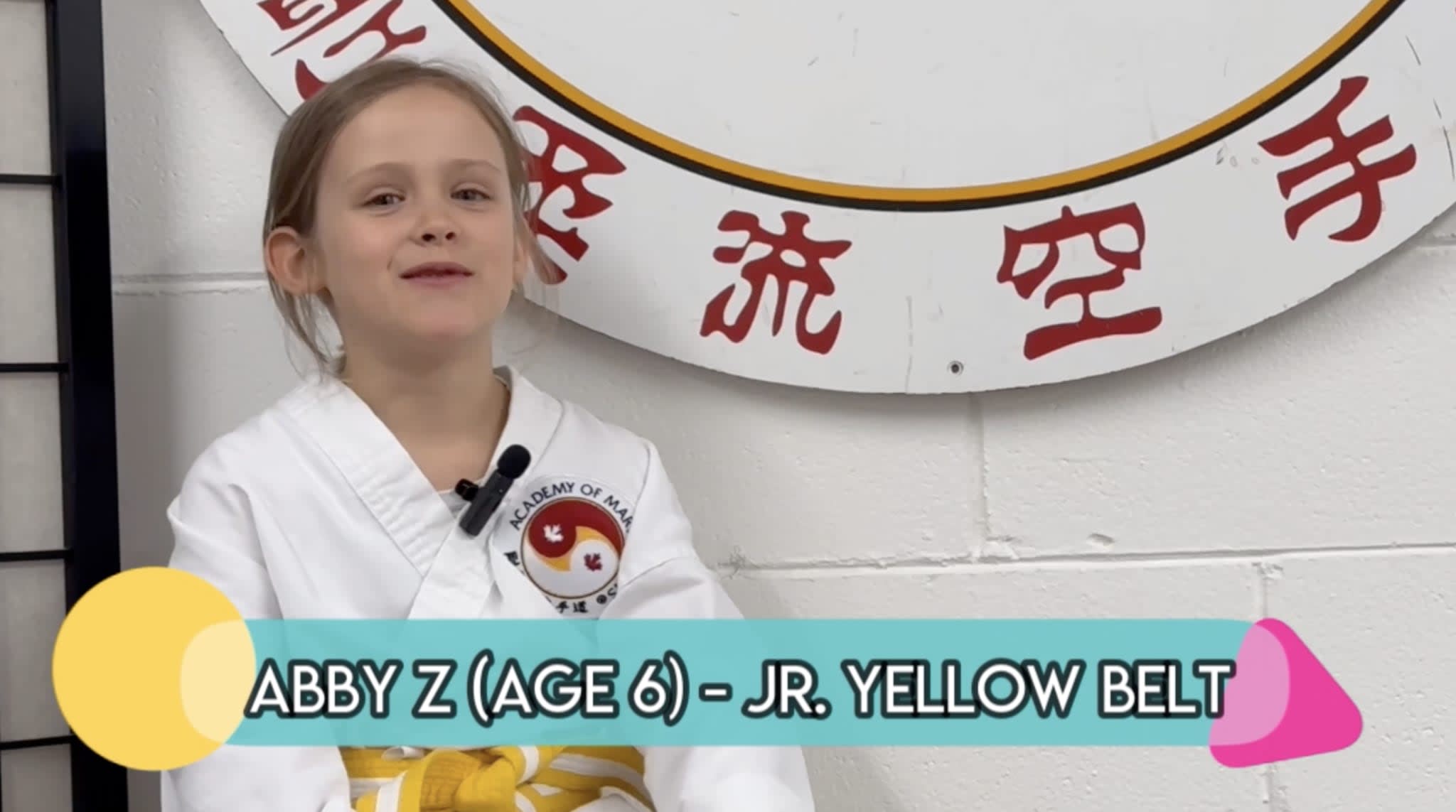 Meet Abby: A 6-Year-Old Martial Artist in the Making!