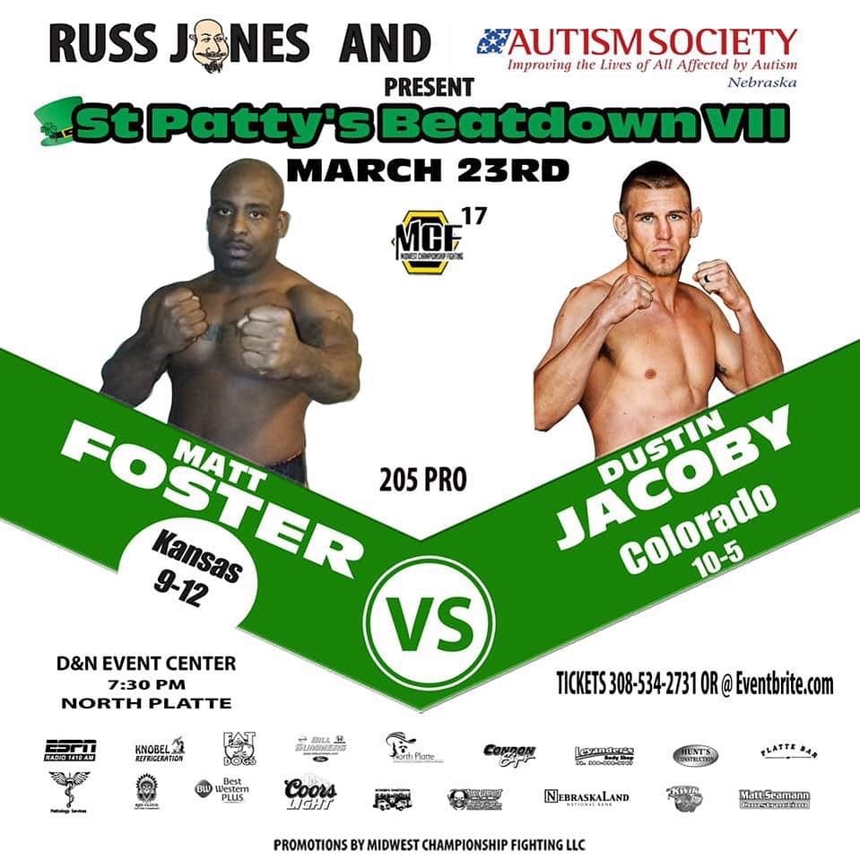 DUSTIN JACOBY FIGHT ANNOUNCEMENT!