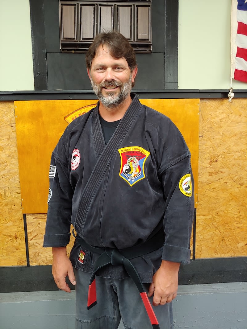 Instructor David Ghigliotty with West Bay Martial Arts.