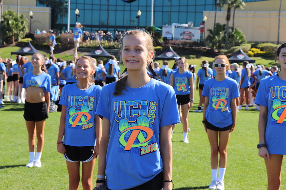 Cheerleading near Columbia