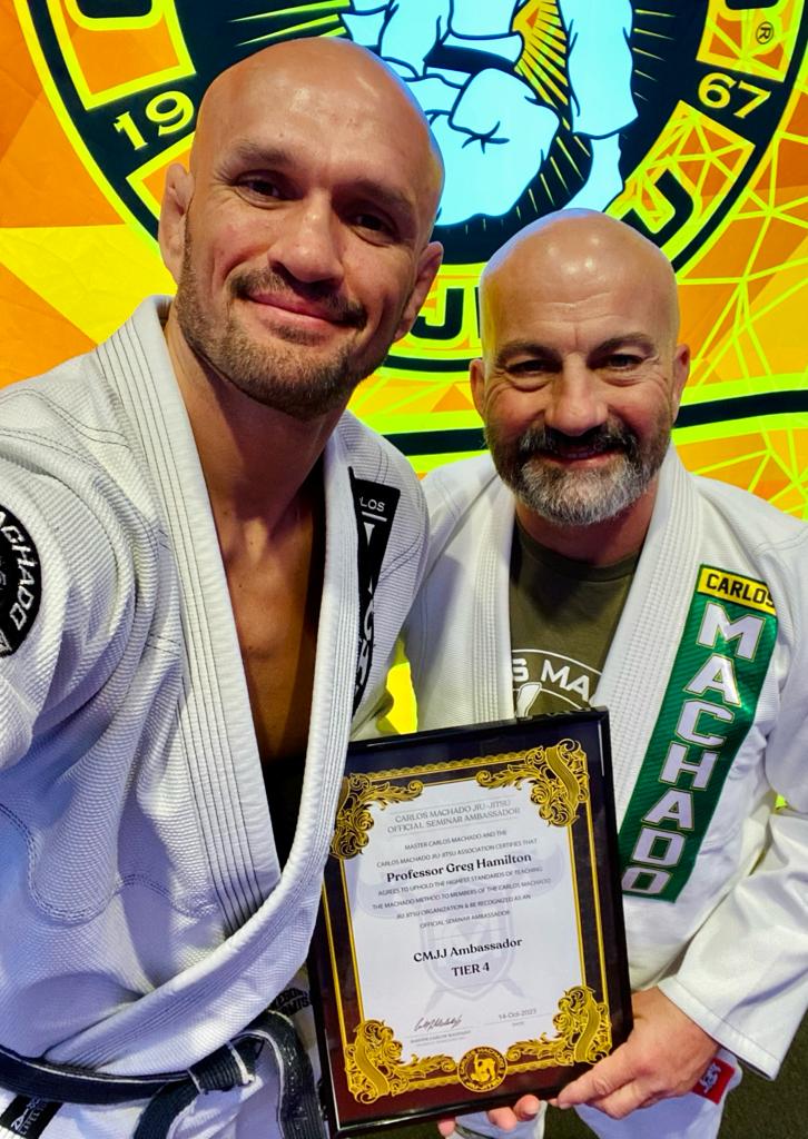 Professor Greg Hamilton BJJ, Jiu Jitsu Instructor in Bedford Carlos