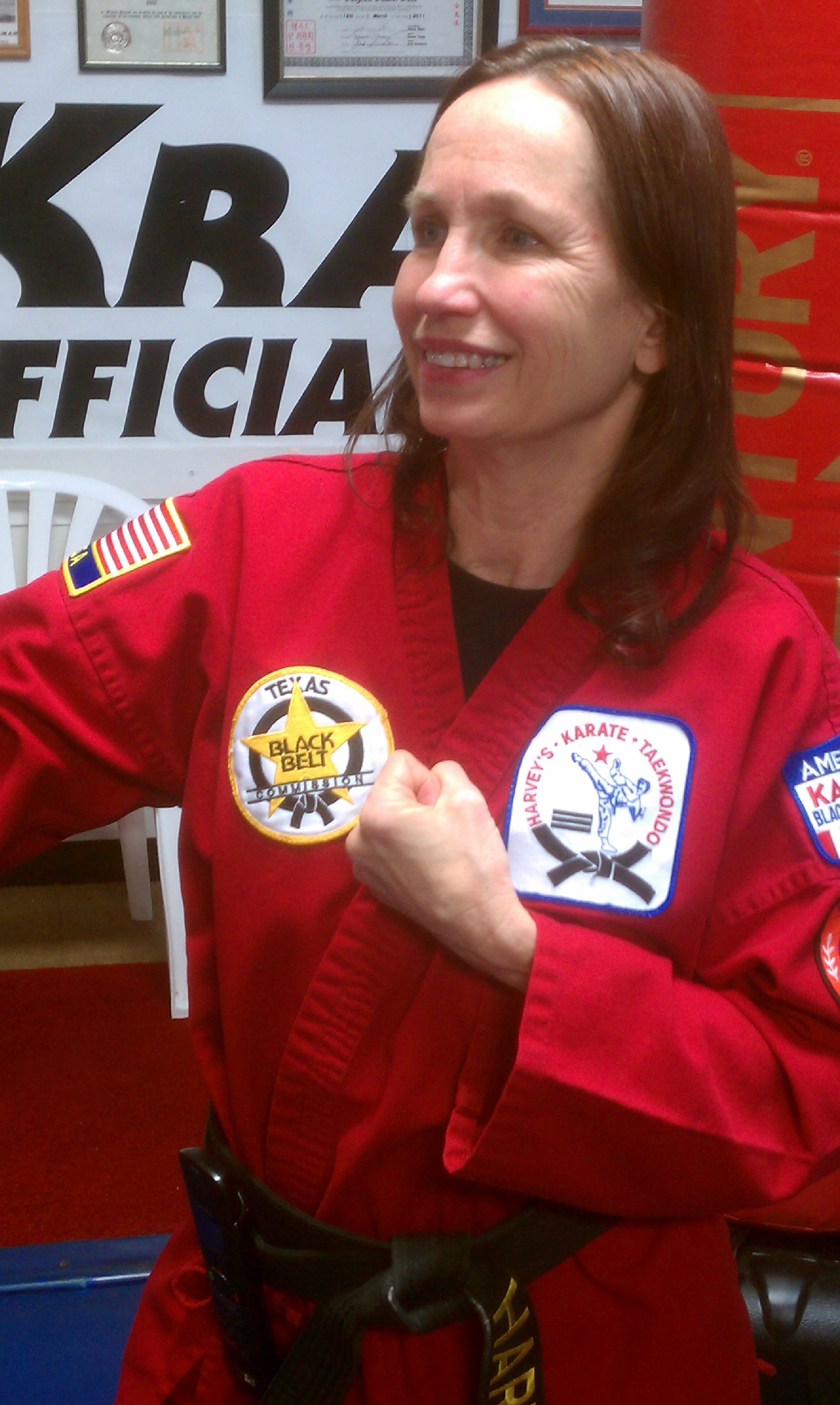 Barbara Harvey in Amarillo - Harvey's Karate & Fitness