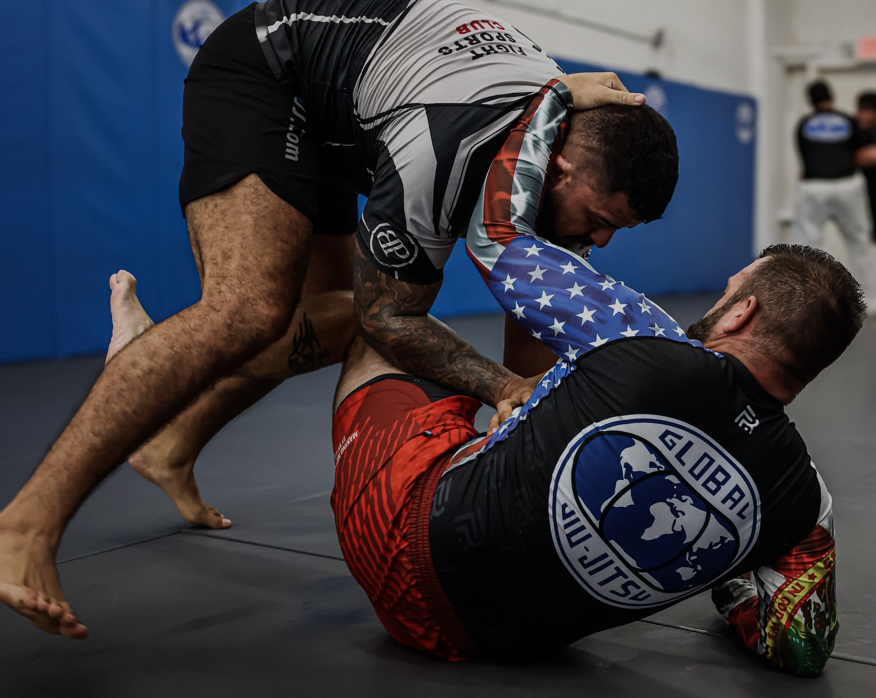 <style> v {   text-shadow: 2px 2px 8px #1e2a55; } </style><v><strong>Unleash Your Potential At Global Brazilian Jiu-Jitsu!
</br> To Be The Best, You Have To Train With The Best
</br>8x IBJJF World Champion</strong>