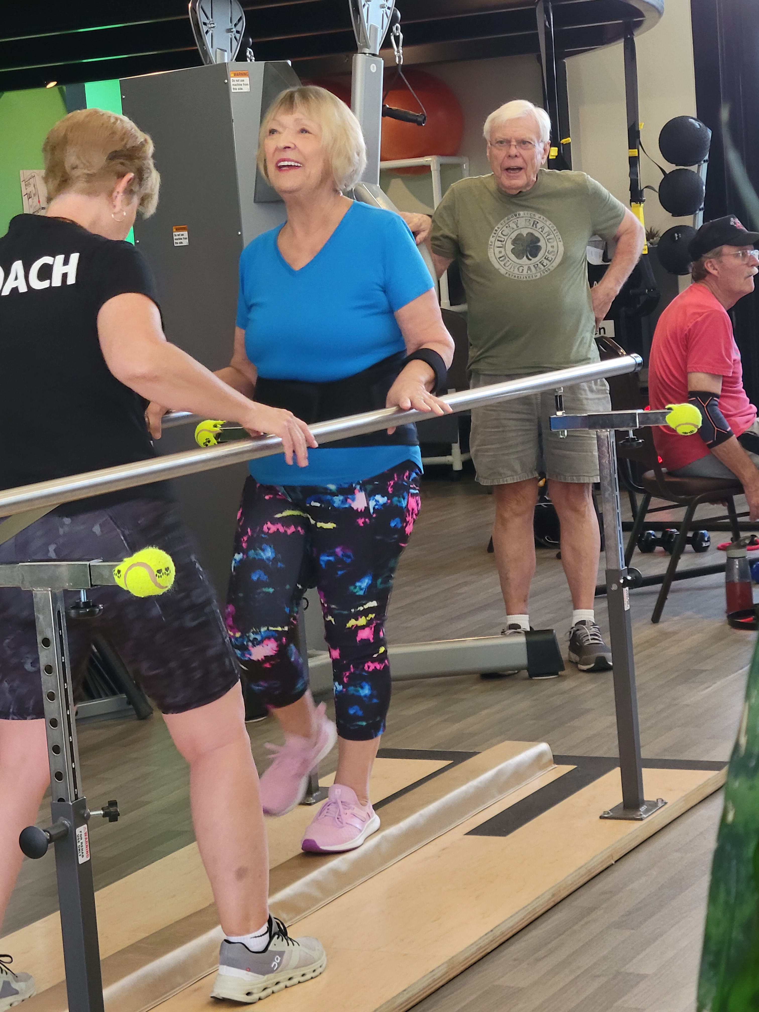 Adaptive Group Fitness Programs near Surprise