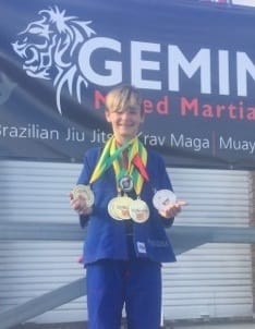 Devlin Hocking in Port Kennedy - Gemina Mixed Martial Arts