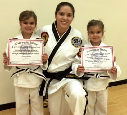 Stephanie Haydel in Mandeville - Northshore Taekwondo