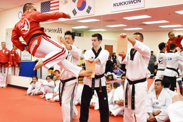 Family taekwondo near Stamford