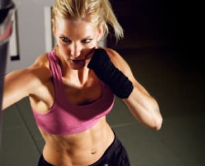 students in Womens Kickboxing Fitness  in Kingston - Thurston Academy