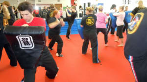 students in kickboxing fitness in Lansing - Mid-Michigan Academy of Martial Arts students in kickboxing fitness in Lansing - Mid-Michigan Academy of Martial Arts
