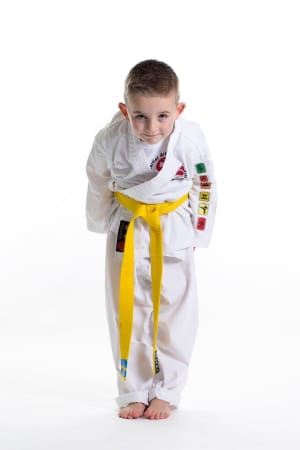 students in kids karate in Colwyn Bay - John Lynn's Black Belt Academy students in kids karate in Colwyn Bay - John Lynn's Black Belt Academy