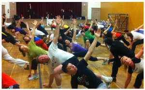 students in Kardio Kickboxing  in Mississauga - Port Credit Academy Of Martial Arts