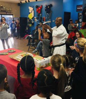 students in Martial Arts Birthday Parties  in Omaha - Championship Martial Arts - Omaha