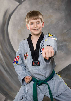 students in Kids Martial Arts  in Tigard - Master Eric's World Champion Taekwondo