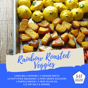 Recipe of the Week: Rainbow Roasted Veggies
