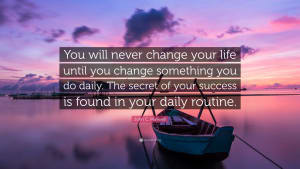 Martial Arts - The Power of Routine!