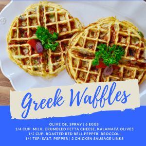 Recipe of the Week: Greek Waffles