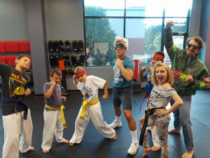 The kids and instructors had a bodacious time during 80's week!