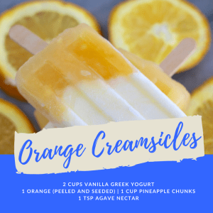 Recipe of the Week: Orange Creamsicles
