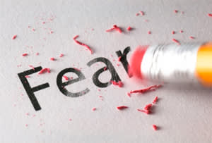 Courage to admit fear