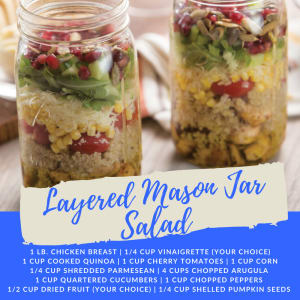 Recipe of the Week: Layered Mason Jar Salad