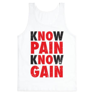 No pain...