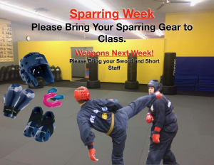 Sparring Week!