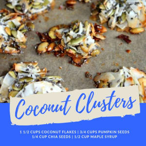 Recipe of the Week: Coconut Clusters