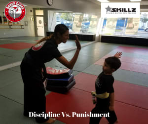 in Manhattan Beach - Beach Cities Martial Arts - Discipline vs Punishment Master Melody Podcast